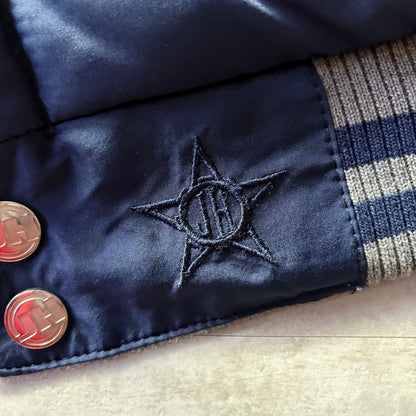 〈dead stock〉 JH design NBA Utah Jazz reversible jacket リバーシブル スタジャン ウール×ナイロン ユタ・ジャズ 2XL