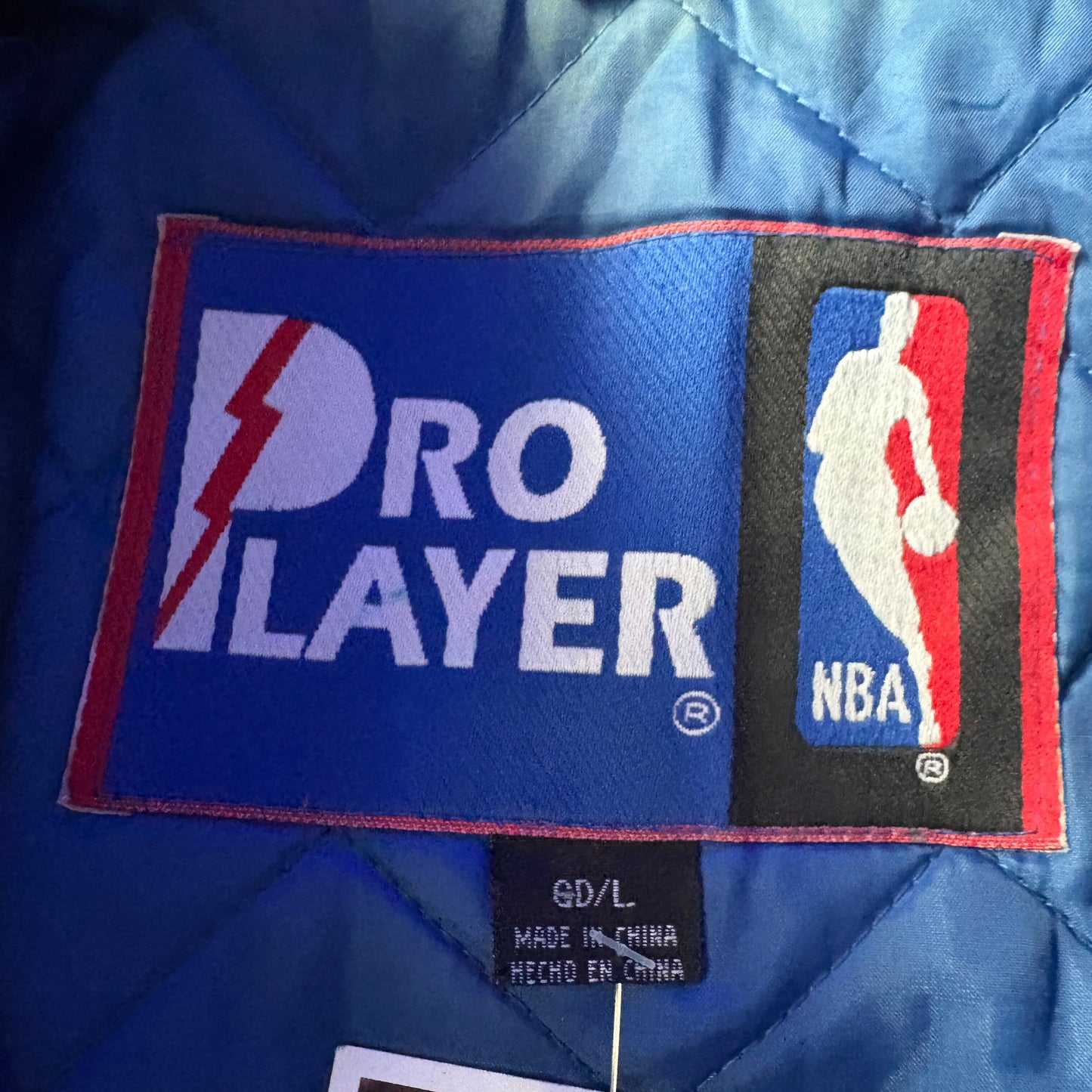 pro player NBA Orlando Magic leather jacket レザージャケット L オーランド・マジック
