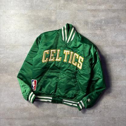 starter NBA Boston celtics スタジャン S USA製 リブライン スナップボタン 内キルティング ワッペン