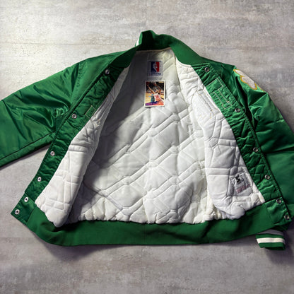 starter NBA Boston celtics スタジャン S USA製 リブライン スナップボタン 内キルティング ワッペン