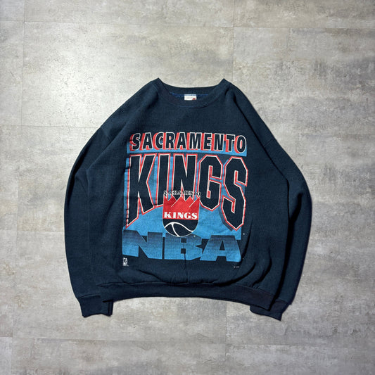 90s ARTEX sacrament kings NBA サクラメント・キングス XL スウェット USA製