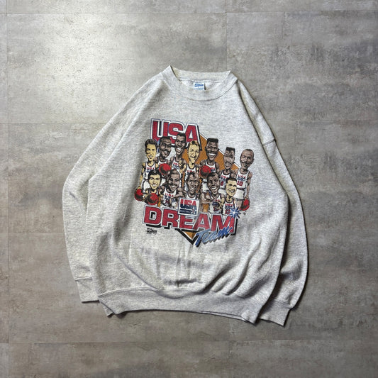 92s 1st DREAM TEAM スウェット L USA製 バルセロナオリンピック